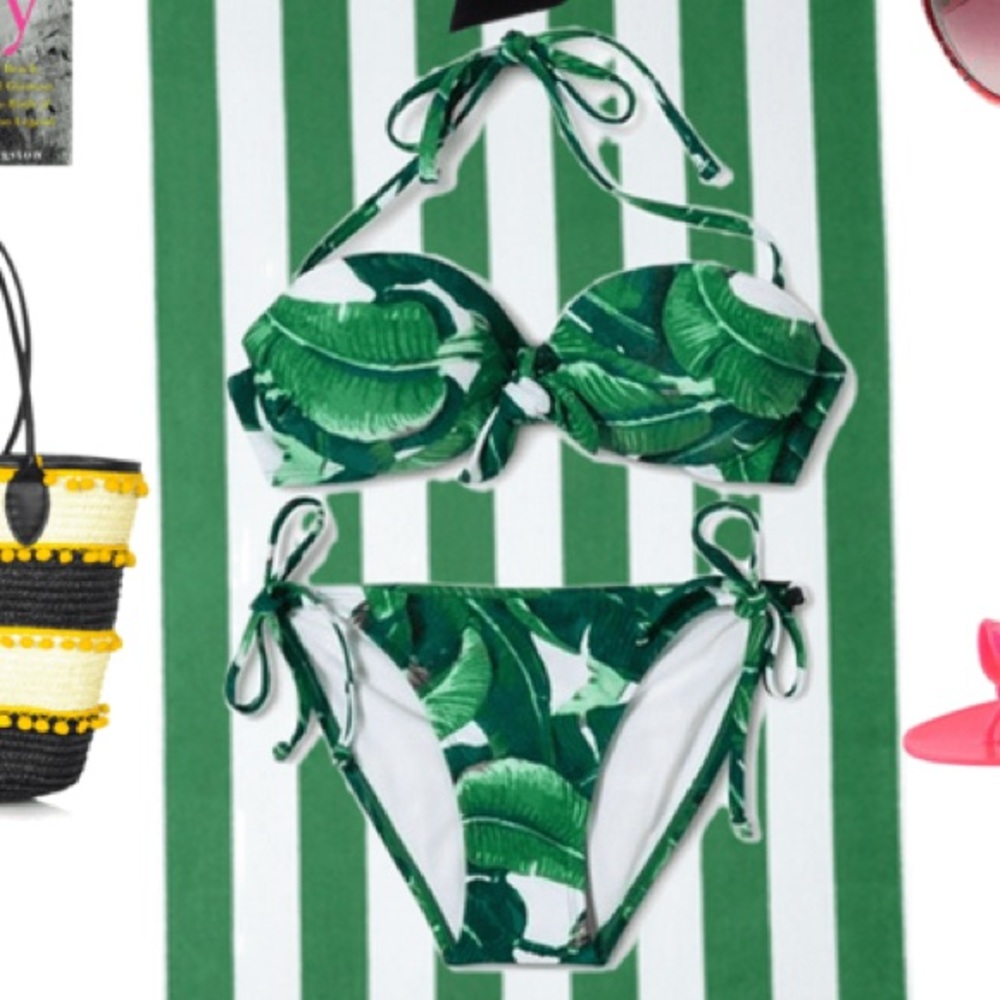Tropical Green Bikini